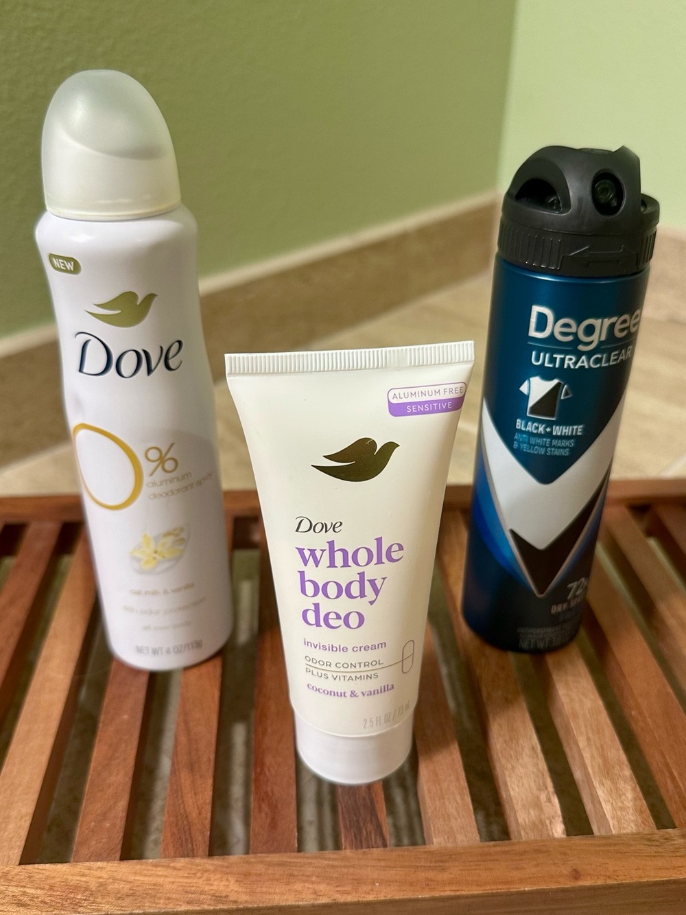 Deodorant Bundle- Brand New- Dove & Degree (Set of 3)